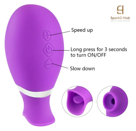 3-in-1 G-Spot and Clitoral Sucking Vibrator