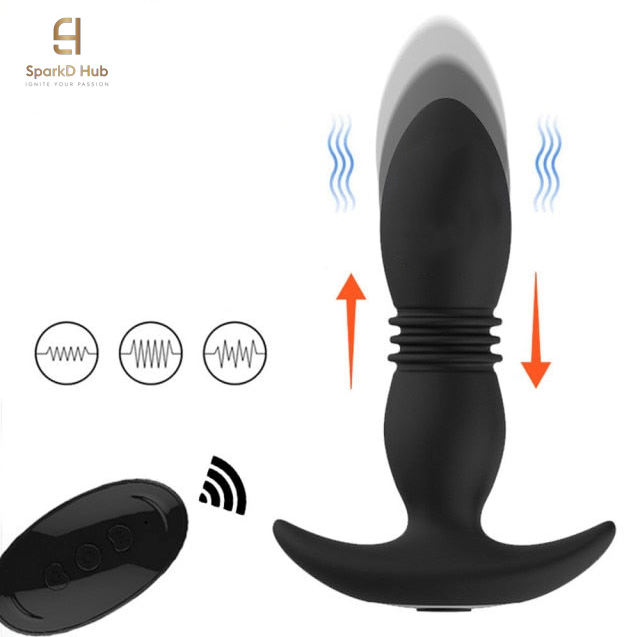 Lesparty Anal Plug Vibrator