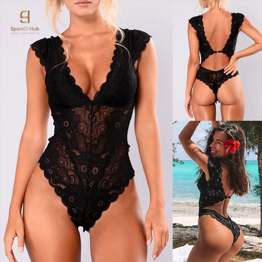 Women's Sexy Lace Bodysuit & Lingerie